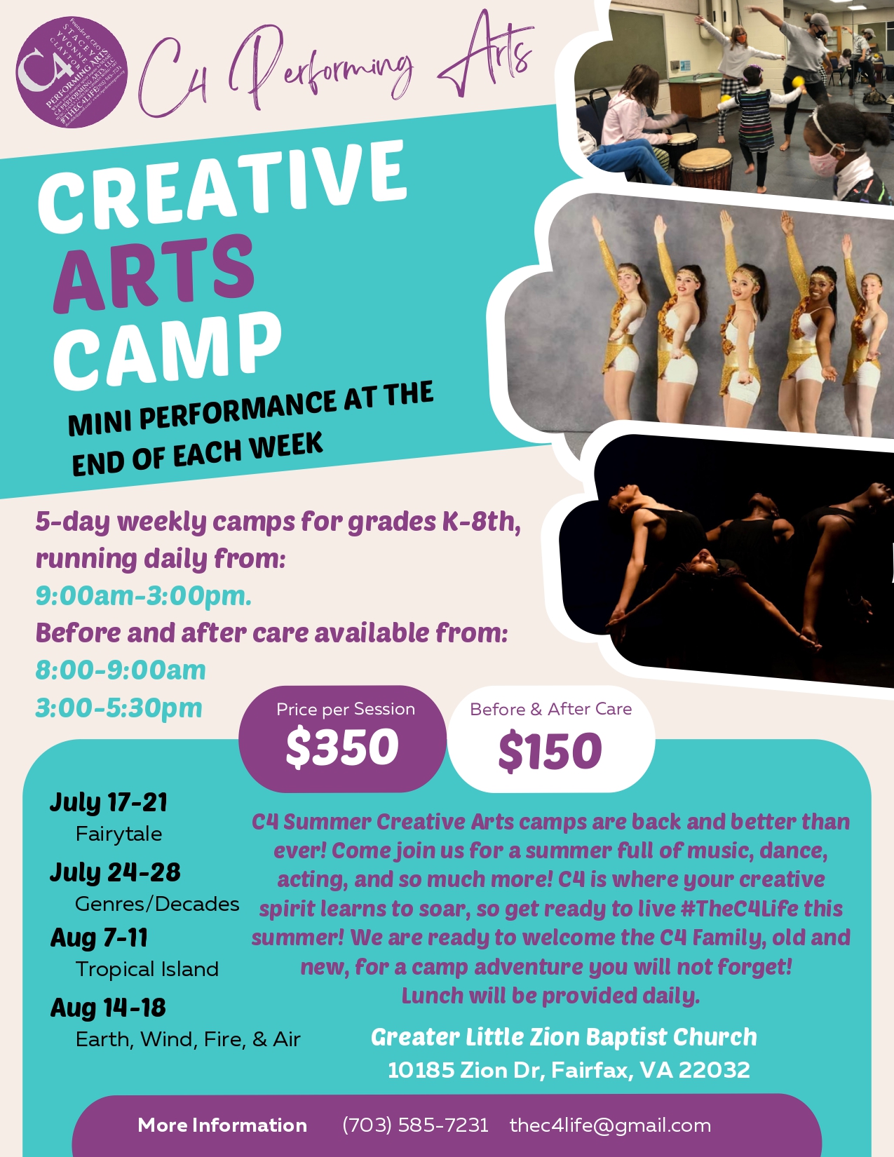 C4 2023 Summer Camps C4 2023 Summer Camps