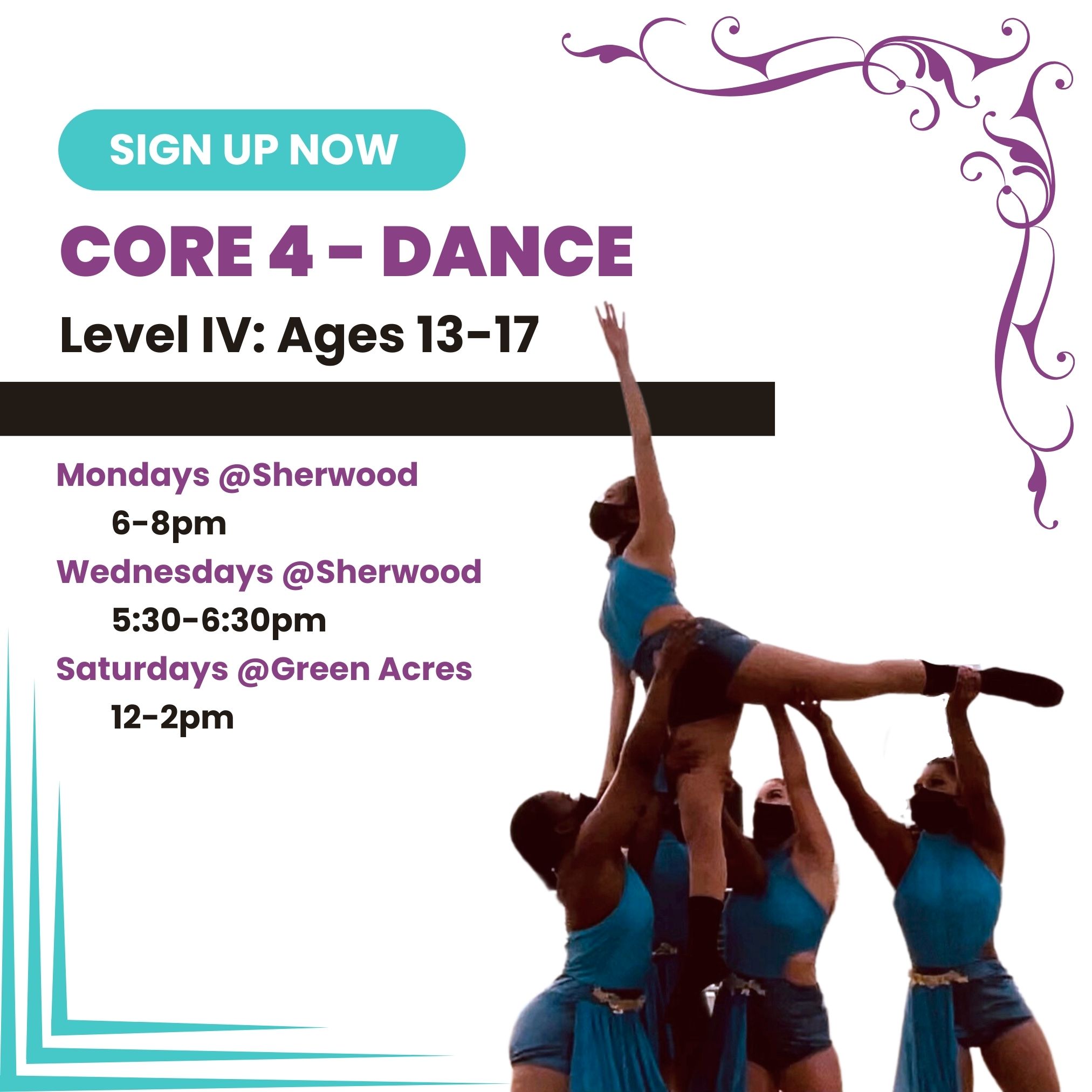 4's Core 4 Dance Level 4